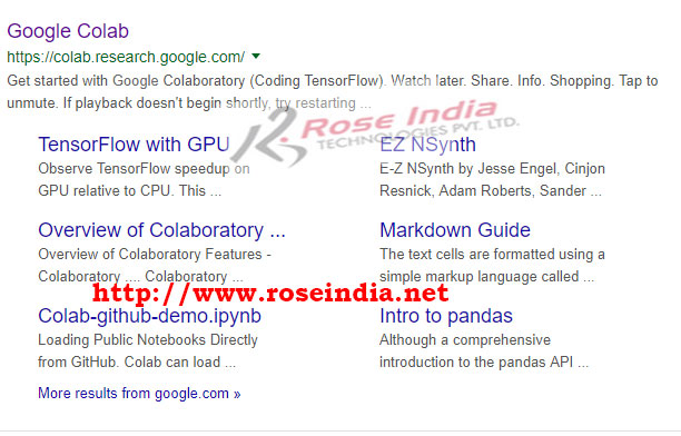 Google Colab搜索结果 image