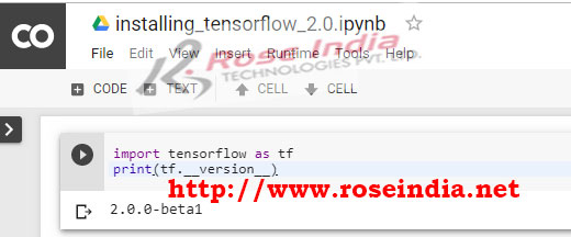 查看TensorFlow2.0 image